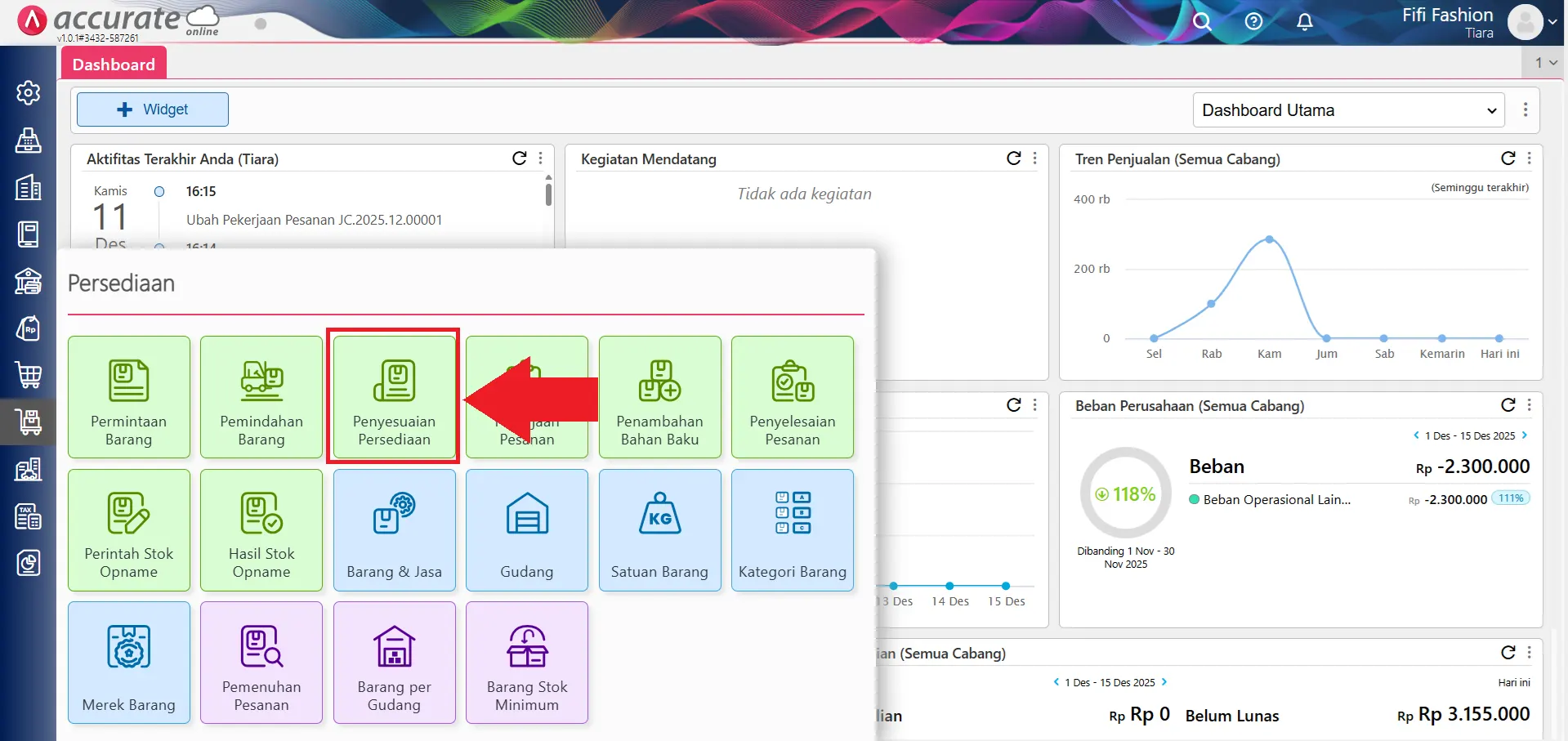 Mencatat uang muka penjualan berupa barang